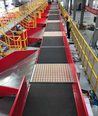Sorter build by our customer in China with OTU